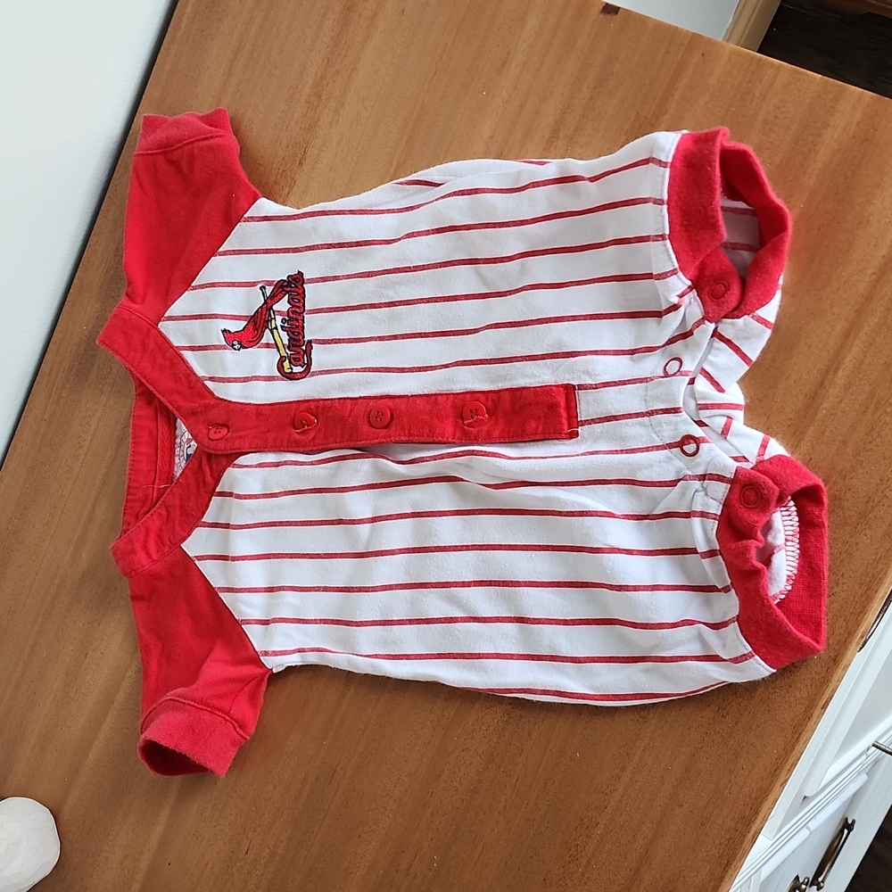 Cardinals Baby Onesie
